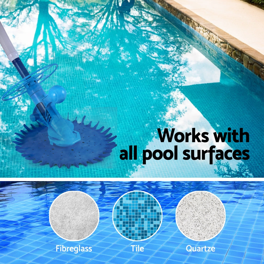 Aquabuddy Pool Cleaner Automatic Vacuum Swimming Pool Floor Climb Wall 10M-4