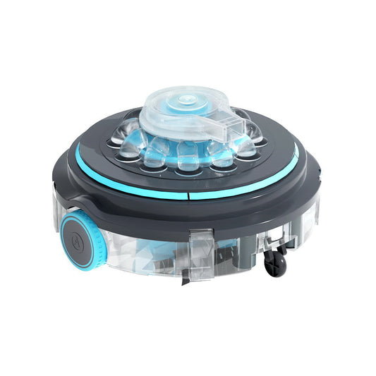 Aquabuddy Robotic Pool Cleaner Automatic Vacuum Swimming Robot Filter Cordless-0