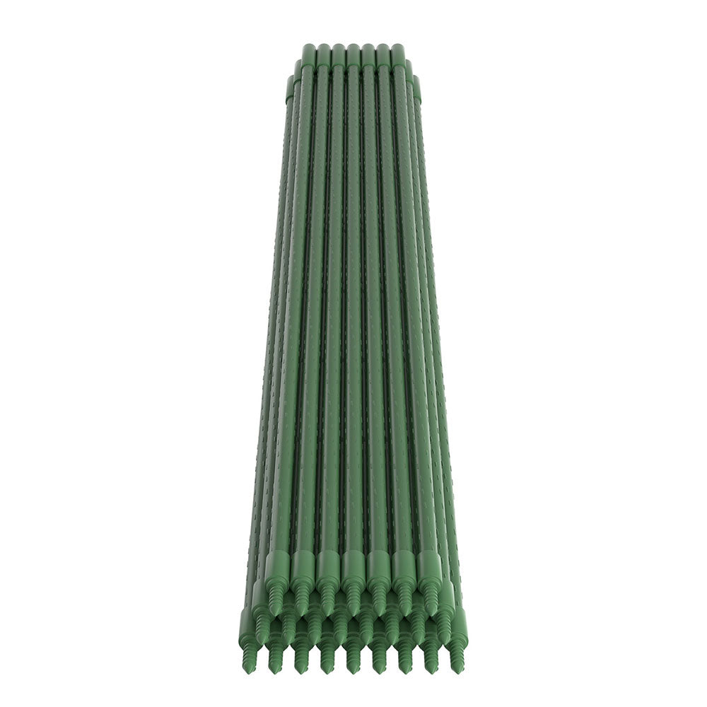 Green Fingers Garden Stakes Metal Plant Support 24pcs 92x1.1CM-2