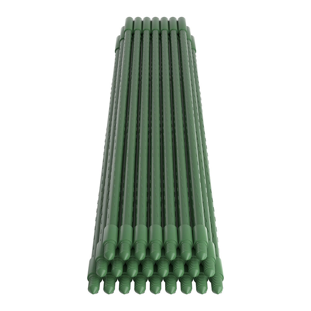 Green Fingers Garden Stakes Metal Plant Support 24pcs 92x1.6CM-2