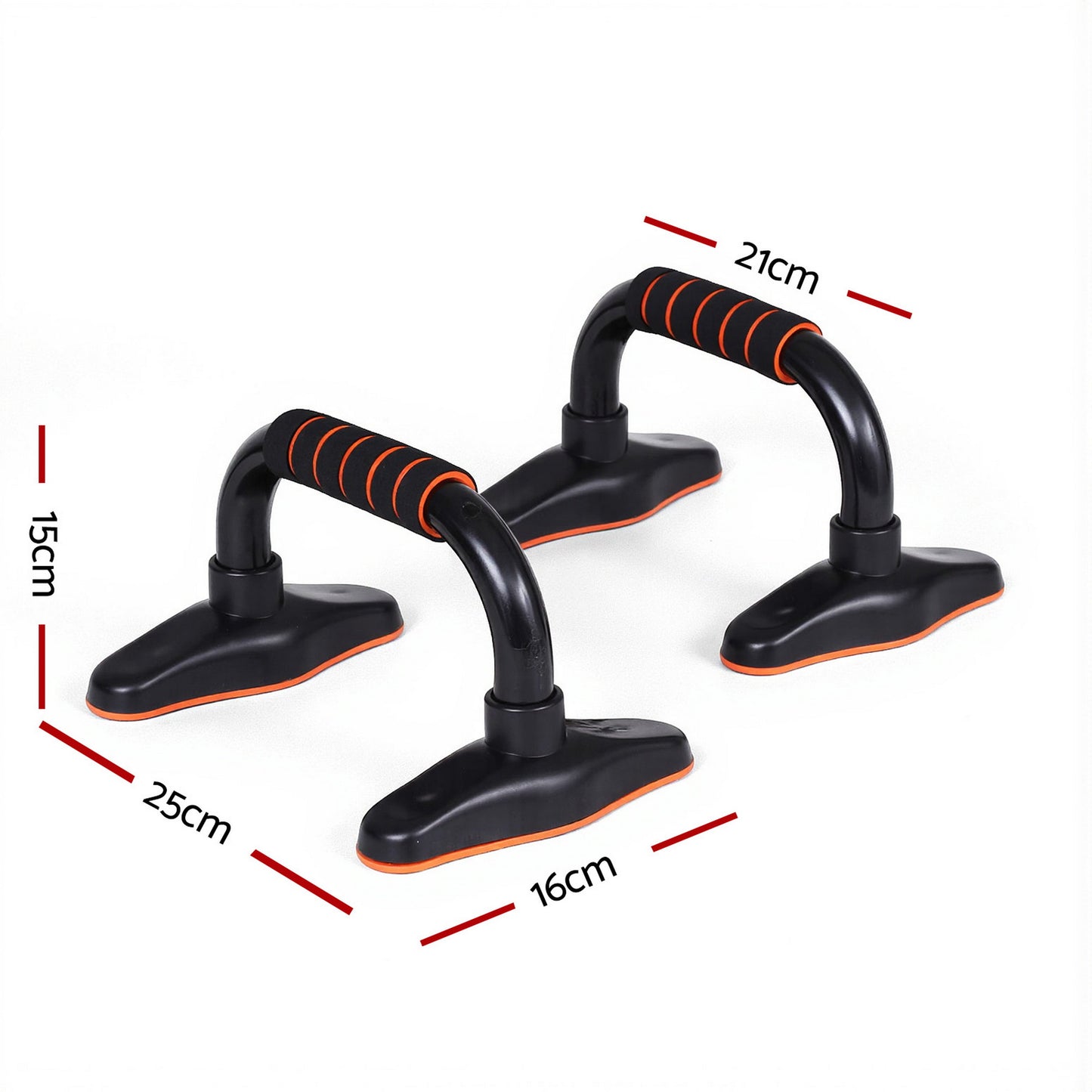Everfit Push Up Bars Stands Parallel Handles Home Gym Fitness Strength Training
