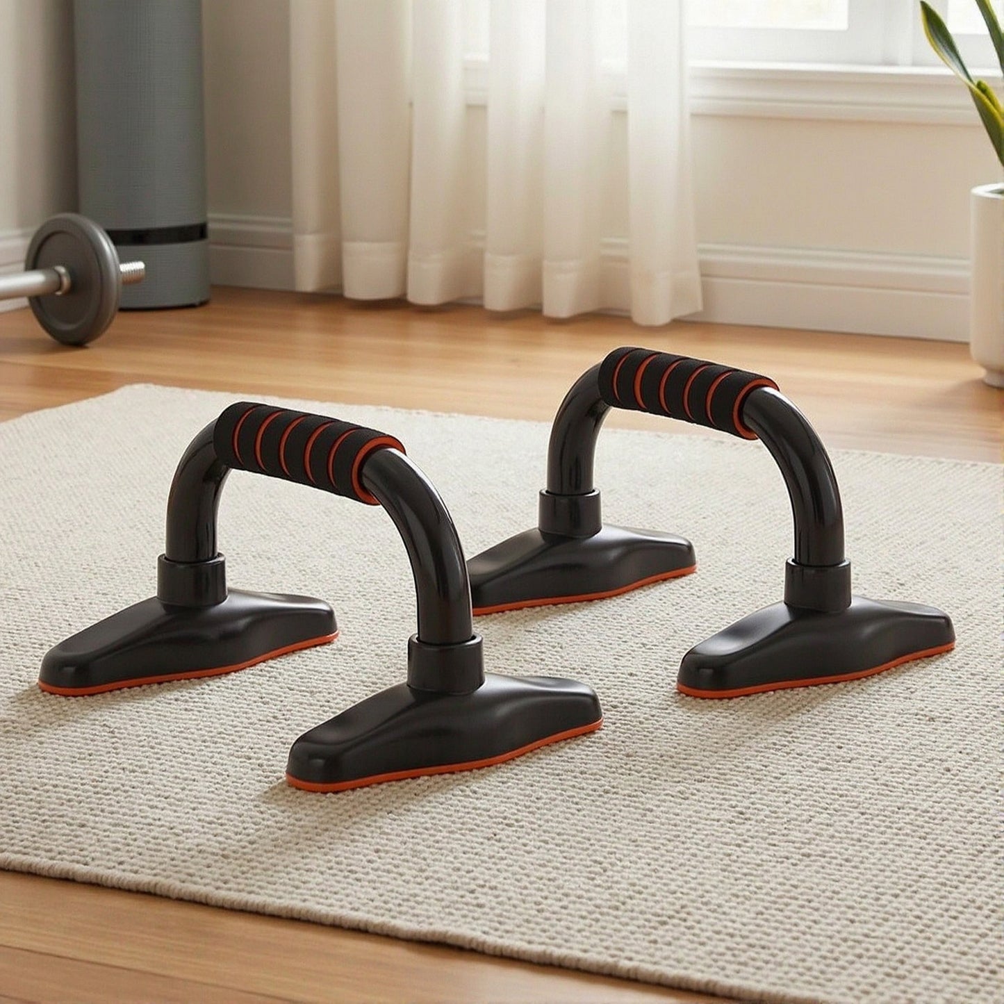 Everfit Push Up Bars Stands Parallel Handles Home Gym Fitness Strength Training