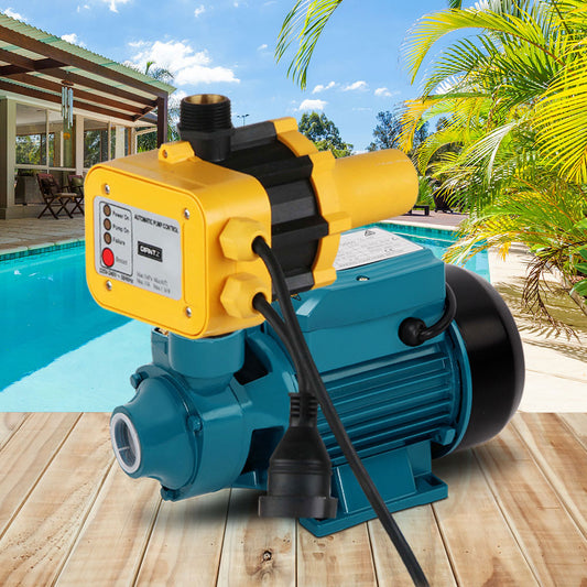 Giantz Peripheral Pump Auto Controller Clean Water Garden Farm Rain Irrigation-0