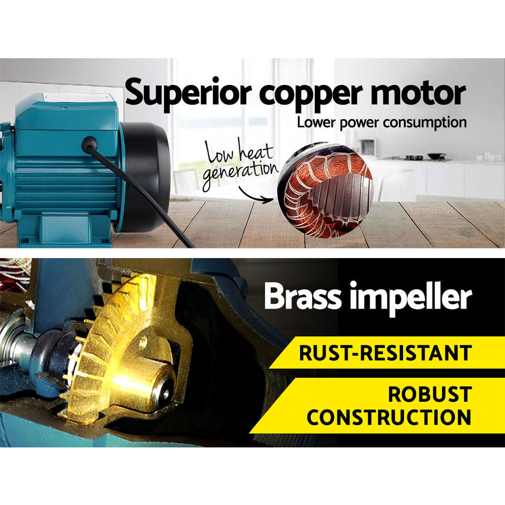 Giantz Peripheral Pump Auto Controller Clean Water Garden Farm Rain Irrigation-3