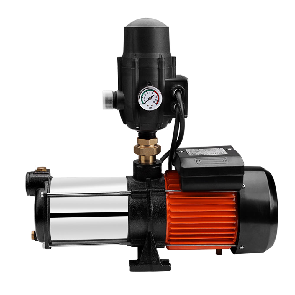 Giantz Garden Water Pump High Pressure 1800W Multi Stage Tank Rain Irrigation Black-2