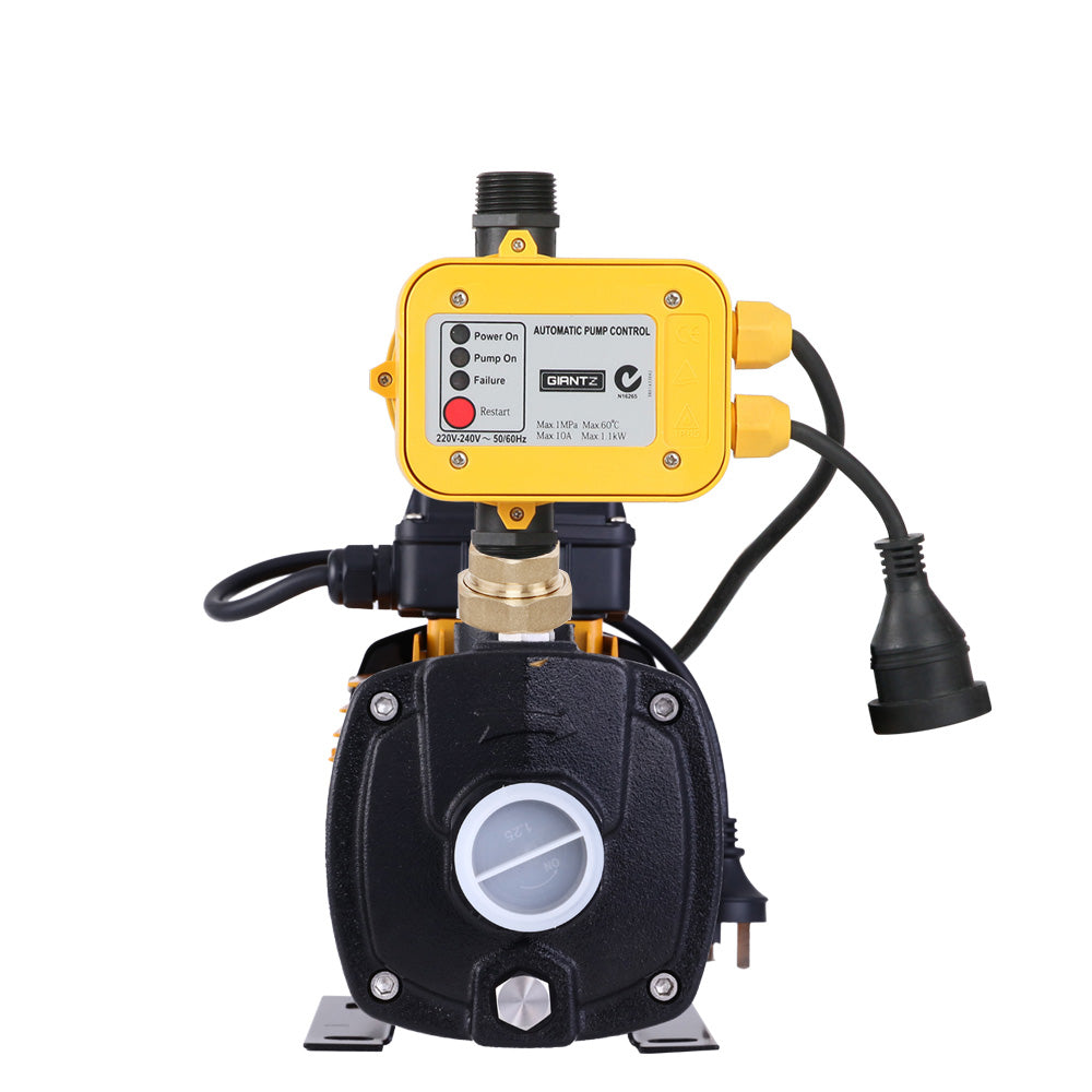 Giantz Garden Water Pump High Pressure 2000W Multi Stage Tank Rain Irrigation Yellow-2