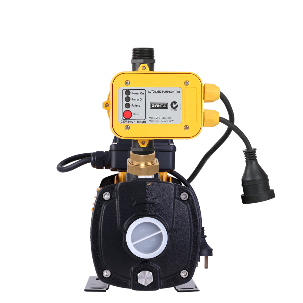 Giantz Garden Water Pump High Pressure 2500W Multi Stage Tank Rain Irrigation Yellow-2