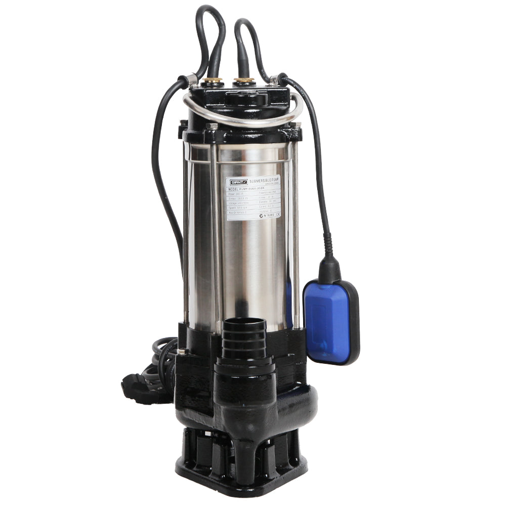 Giantz 2000W Submersible Dirty Water Pump Bore Tank Well Steel Automatic-2