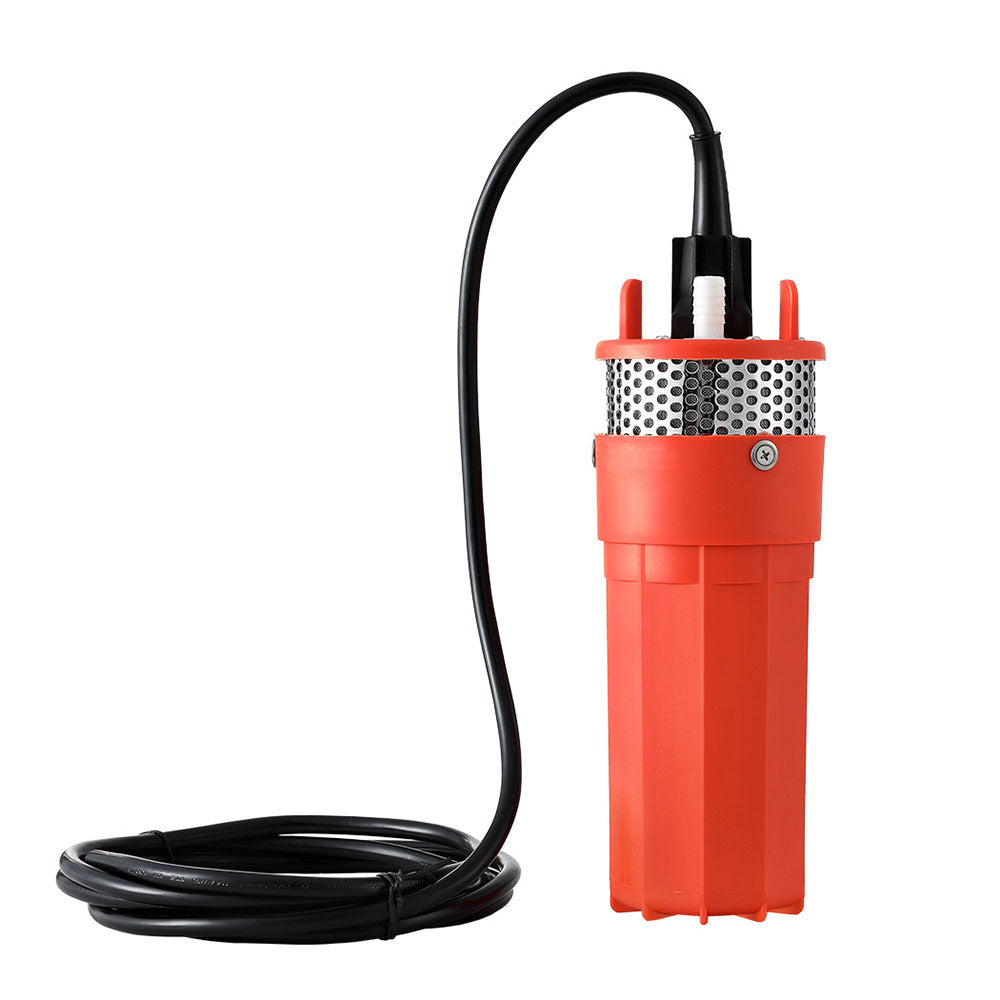 Giantz Submersible Solar Water Pump 24V 70M Head Deep Well Bore Self-priming-0