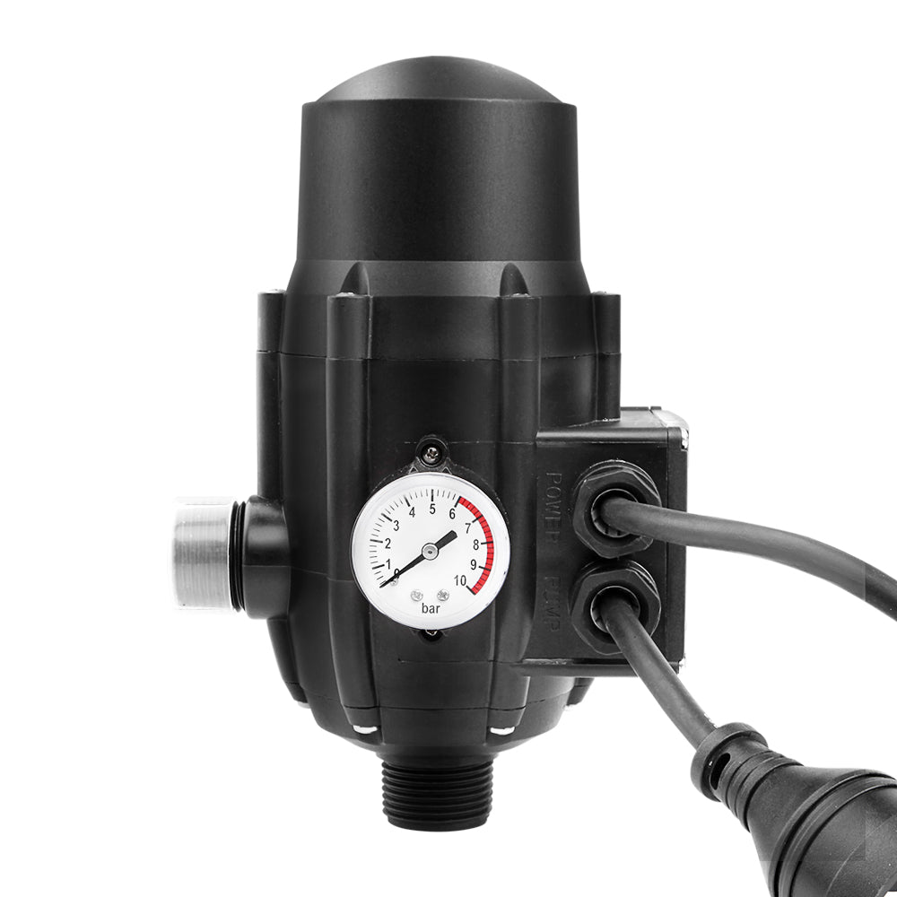 Giantz Water Pressure Pump Controller Auto Switch Control Electric Electronic Black-2