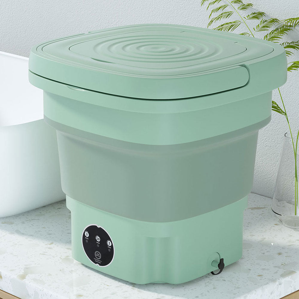 Devanti Portable Washing Machine 8L Green-6