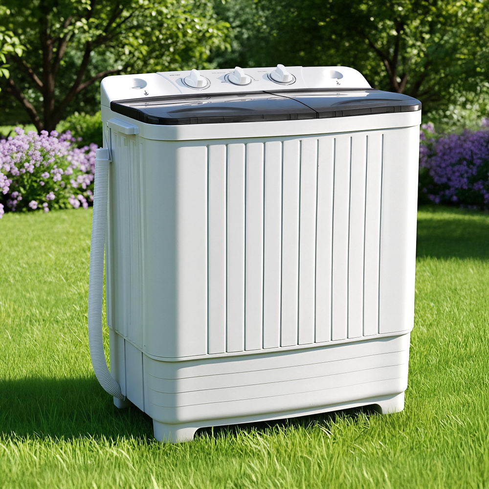 Devanti Portable Washing Machine Twin Tub 4.5KG-6