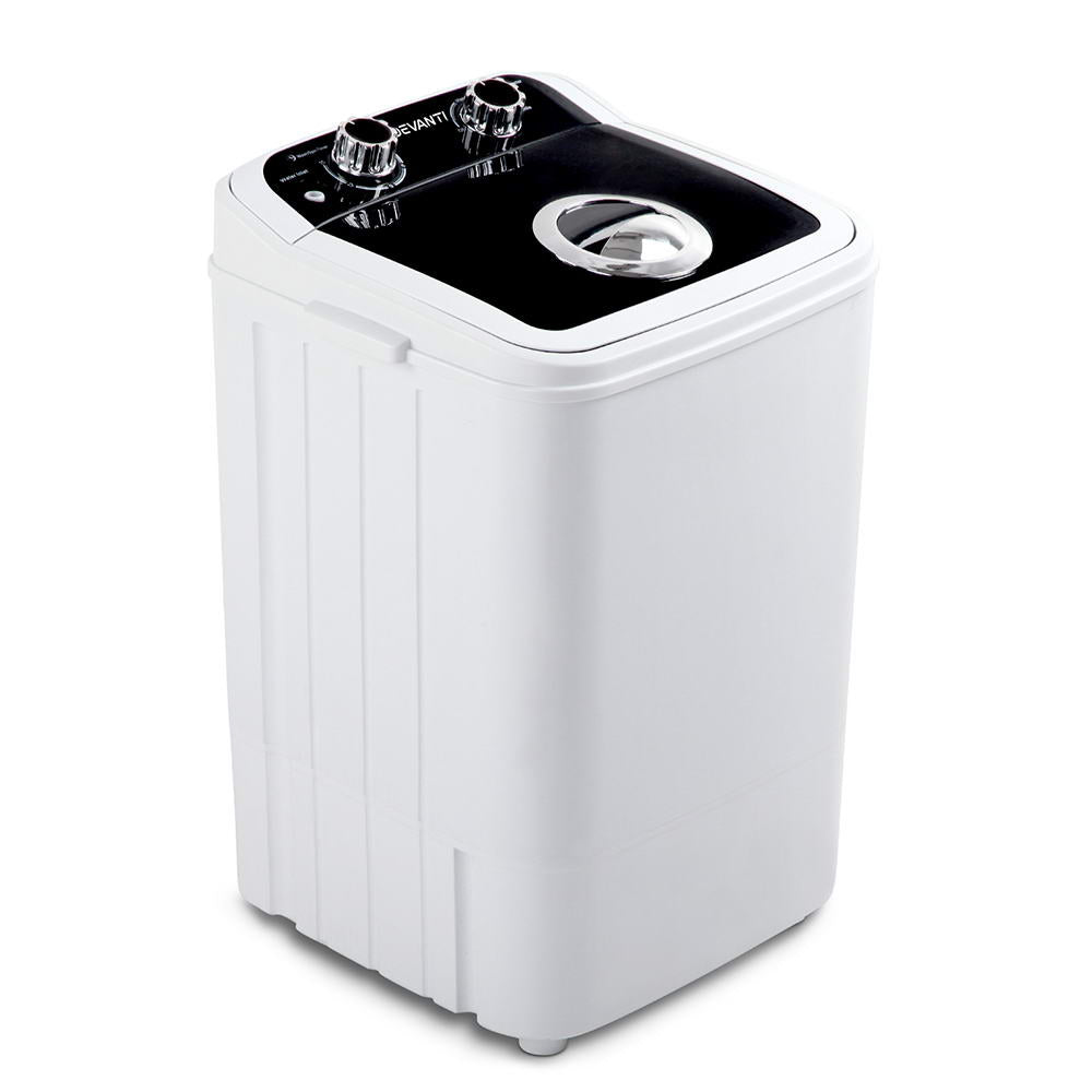 Devanti Portable Washing Machine 4.6KG Black-0