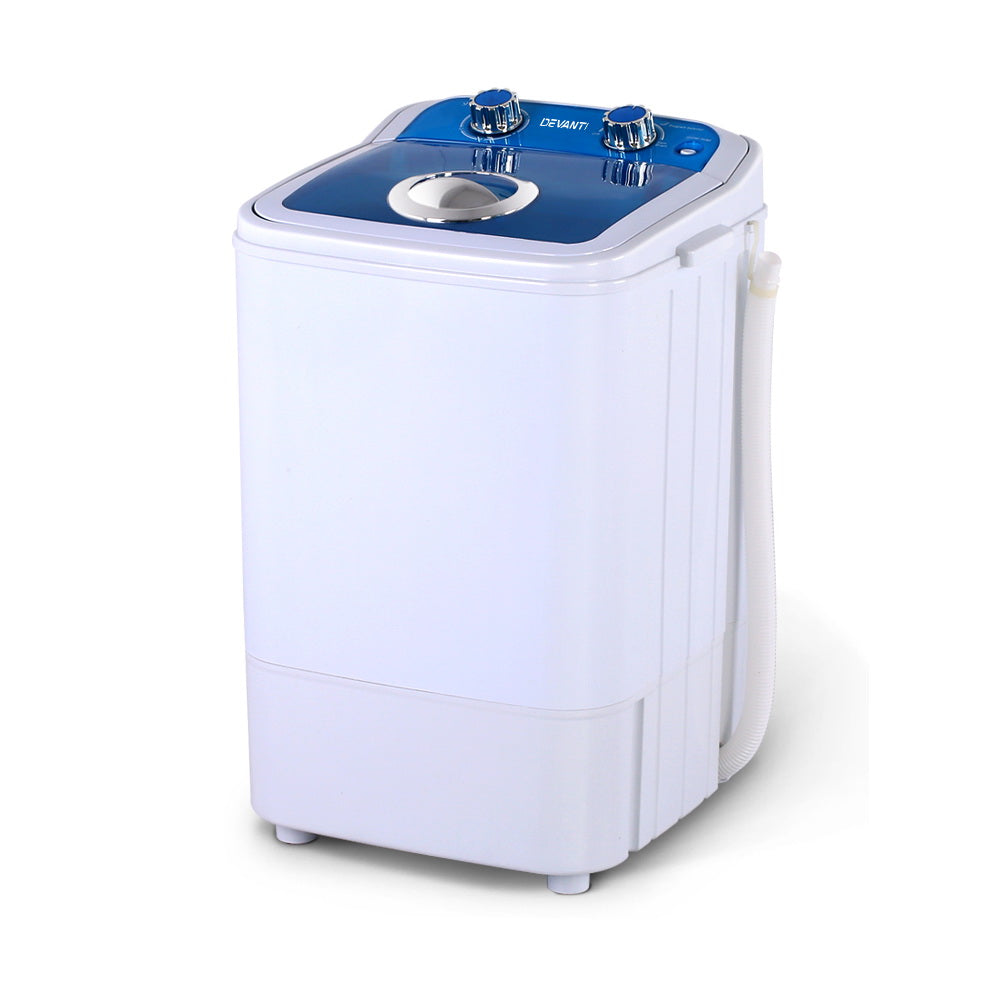 Devanti Portable Washing Machine 4.6KG Blue-0