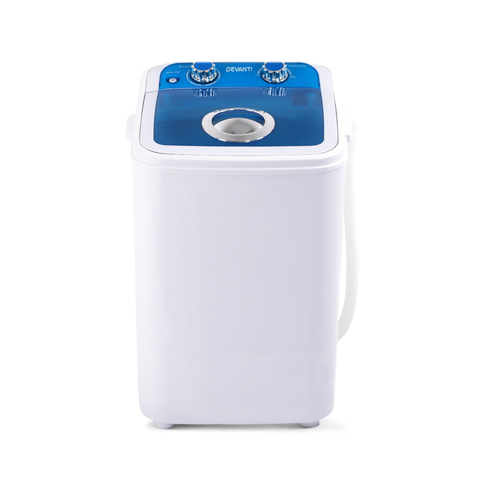 Devanti Portable Washing Machine 4.6KG Blue-3