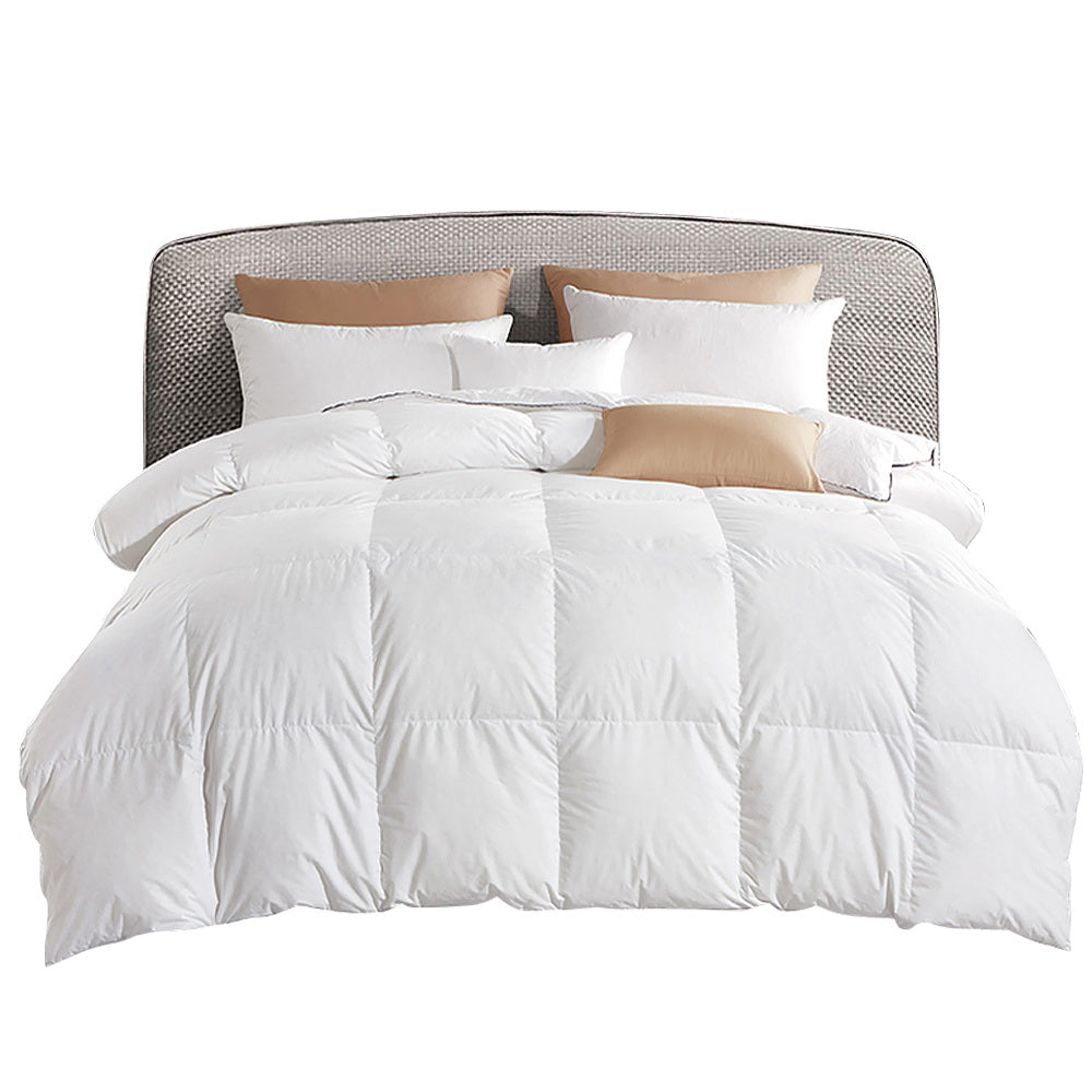 Giselle Bedding 700GSM Goose Down Feather Quilt Double-0