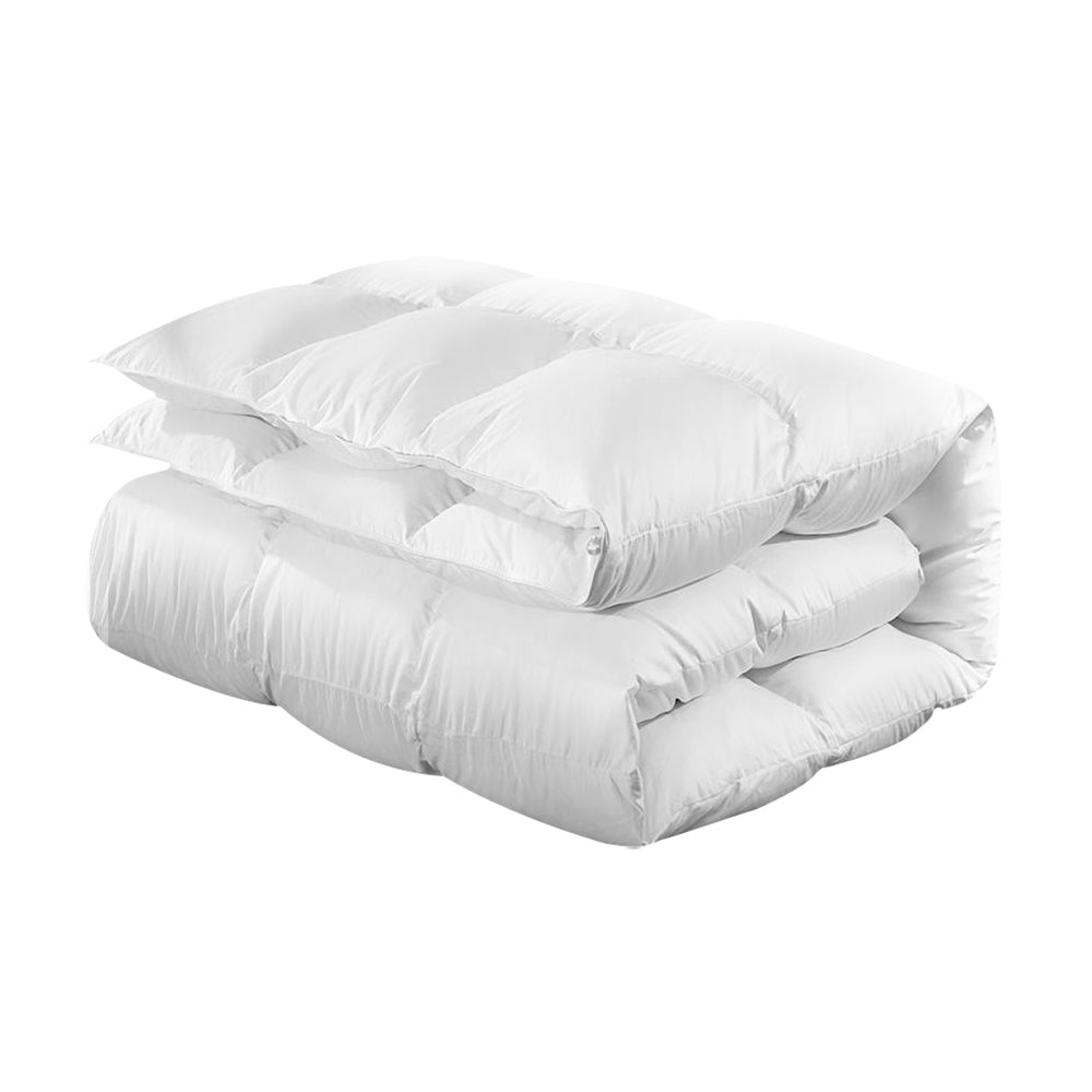 Giselle Bedding 700GSM Goose Down Feather Quilt King-0