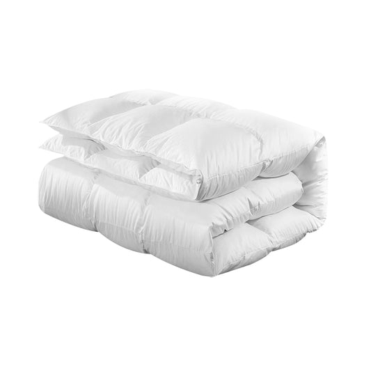 Giselle Bedding 500GSM Goose Down Feather Quilt King-0