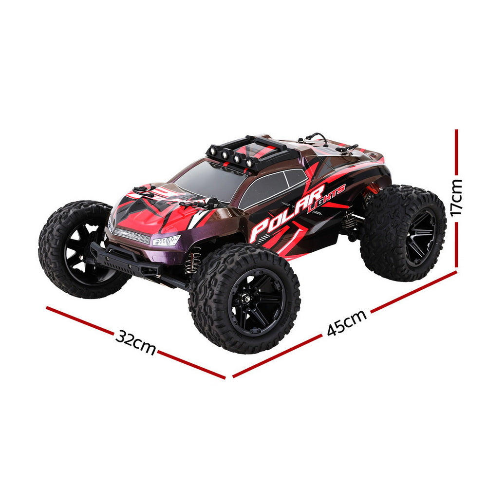 Keezi Kids Remote Control Car Off-Road Truck with Lights Electric Vehicle Toys-1