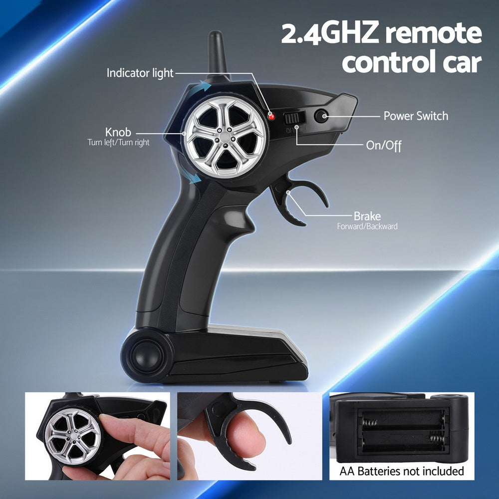 Keezi Kids Remote Control Car 5KM/H Off-Road Truck Electric Vehicle Outdoor Toys-4