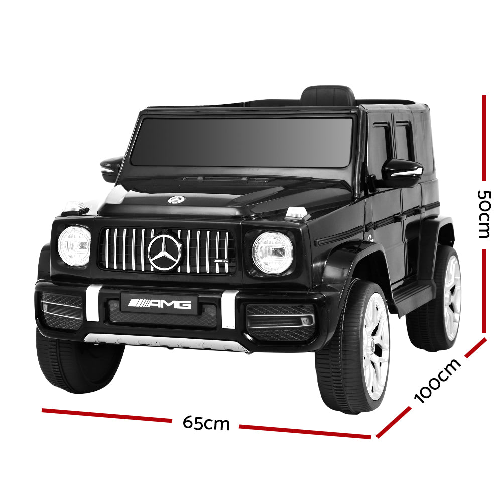 Kids Electric Ride On Car Mercedes-Benz Licensed AMG G63 Toy Cars 12V Black-1