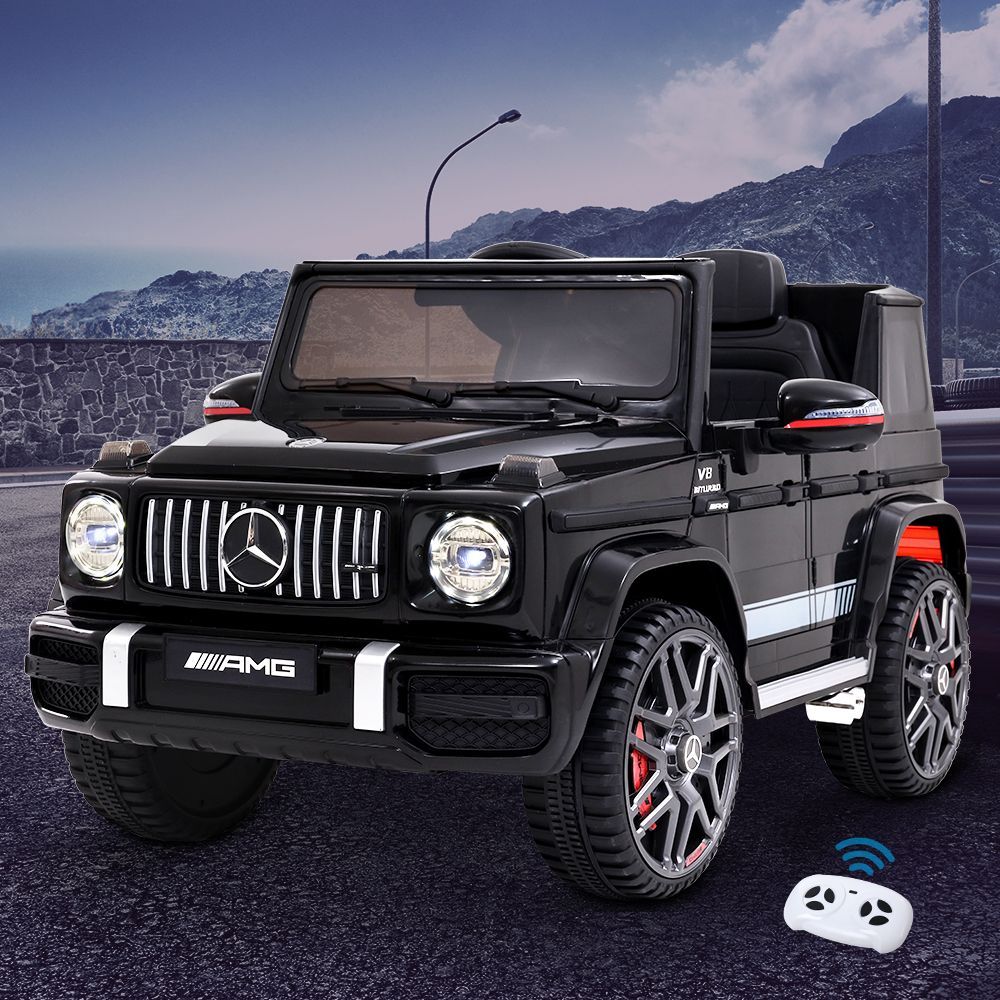 Kids Electric Ride On Car Mercedes-Benz Licensed AMG G63 Toy Cars Remote Black-6