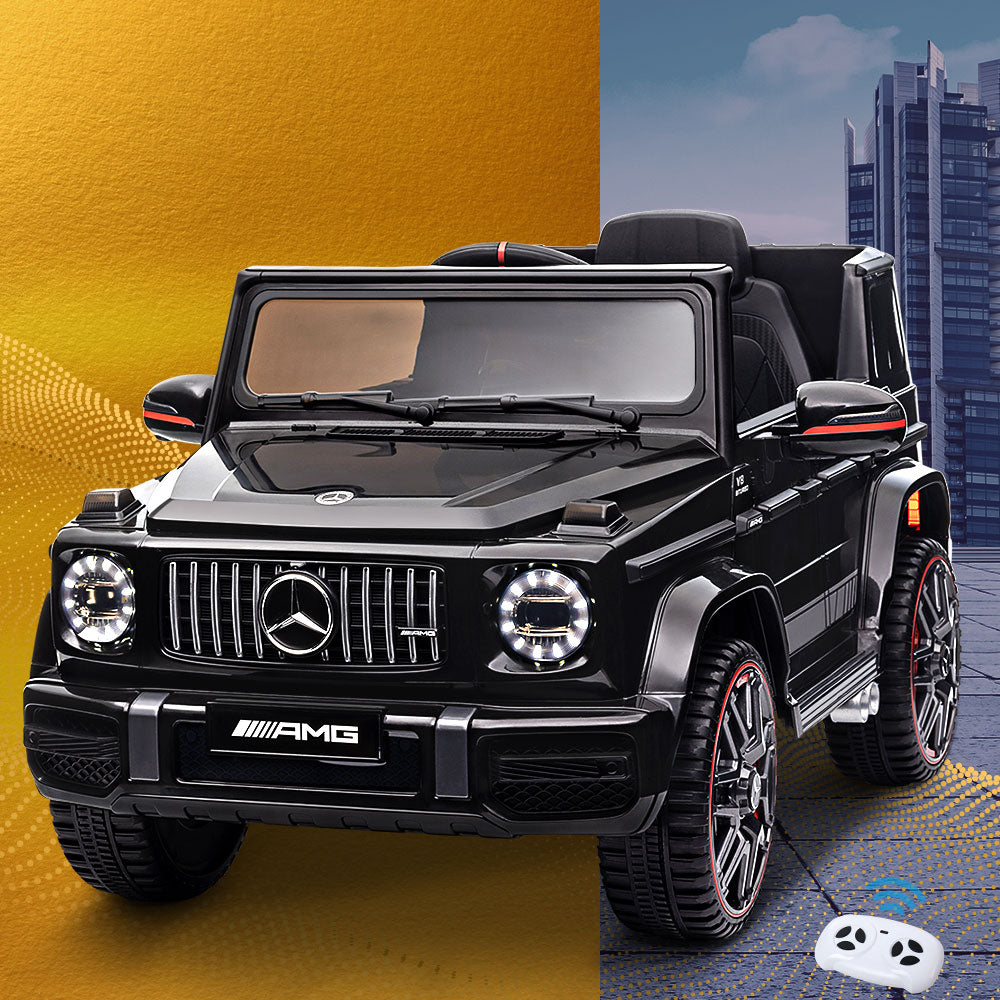 Kids Electric Ride On Car Mercedes-Benz Licensed AMG G63 Toy Cars Remote Black-0