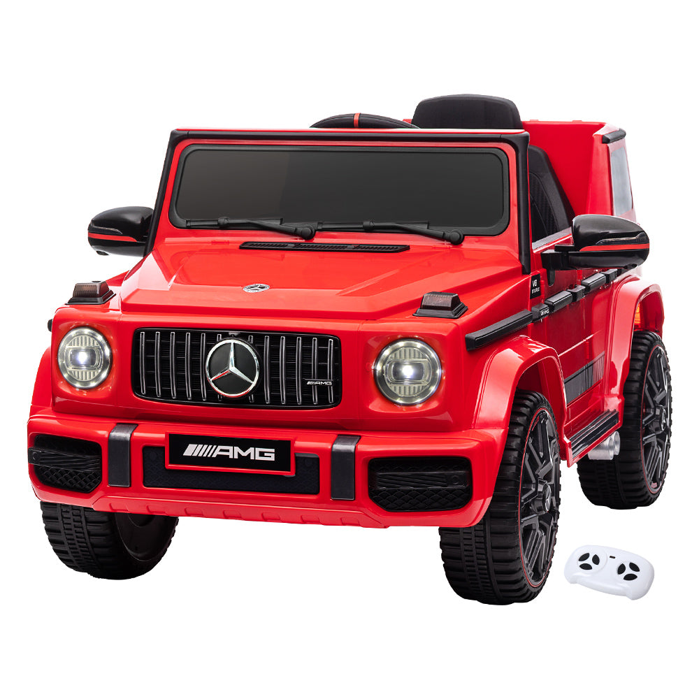 Kids Electric Ride On Car Mercedes-Benz Licensed AMG G63 Toy Cars Remote Red-0