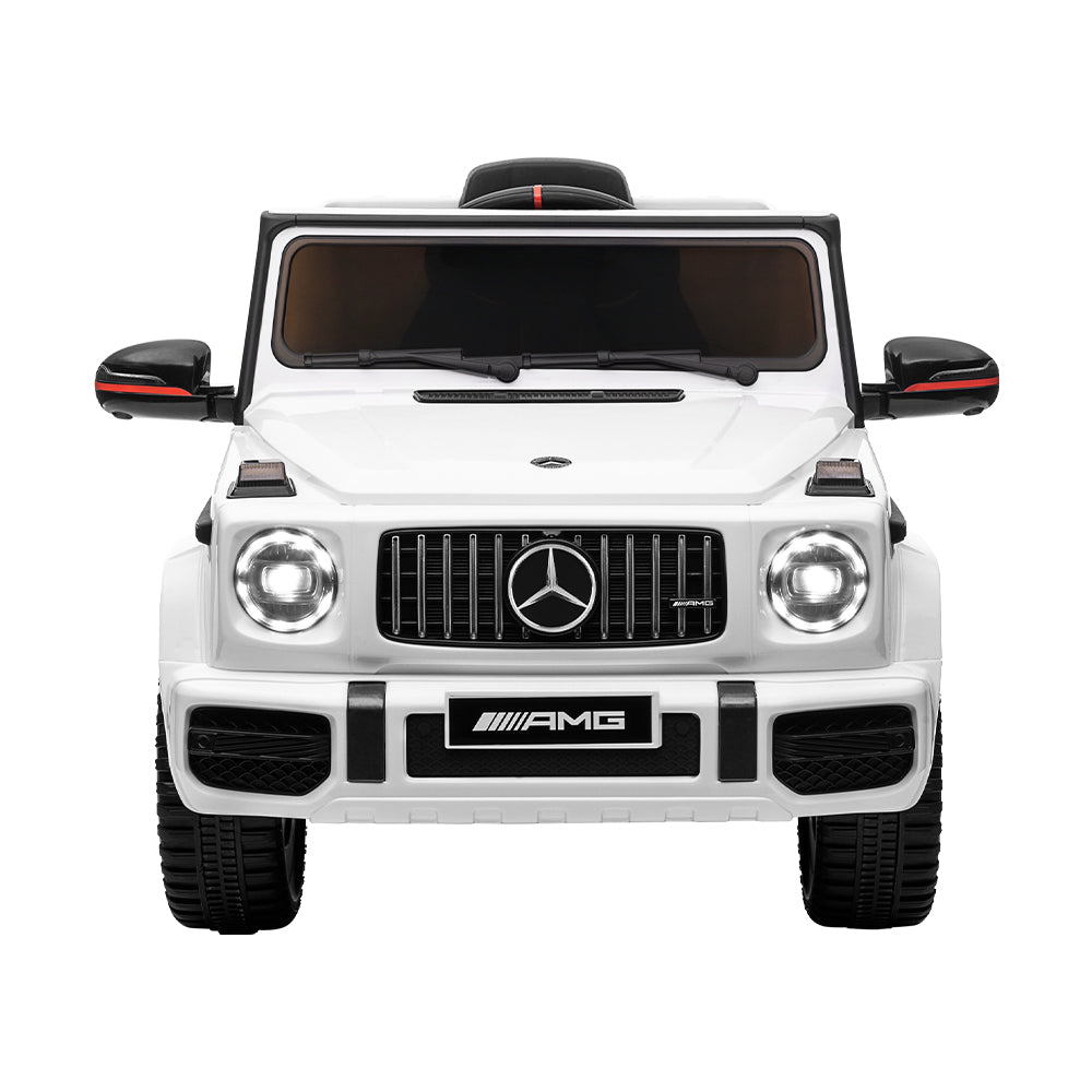 Kids Electric Ride On Car Mercedes-Benz Licensed AMG G63 Toy Cars Remote White-2