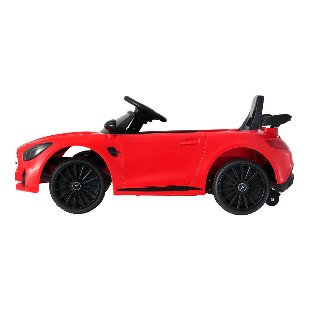 Kids Electric Ride On Car Mercedes-Benz AMG GTR Licensed Toy Cars Remote Red-3