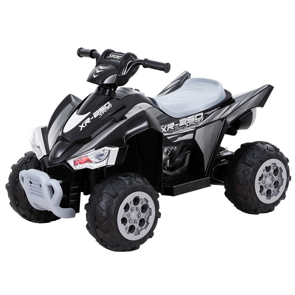 Rigo Kids Ride On Car ATV Quad Motorbike Electric Outdoor Toys 12V Black-1