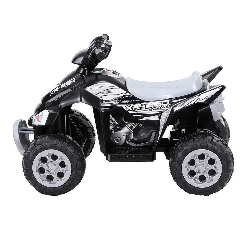 Rigo Kids Ride On Car ATV Quad Motorbike Electric Outdoor Toys 12V Black-3