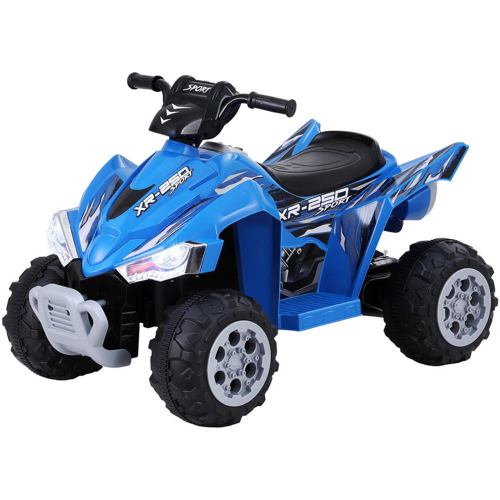 Rigo Kids Ride On Car ATV Quad Motorbike Electric Outdoor Toys 12V Blue-1
