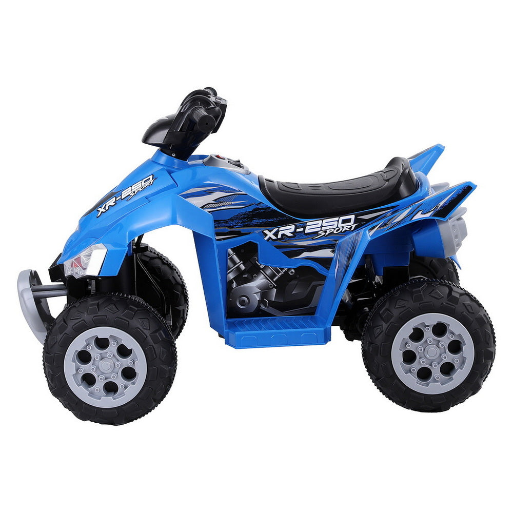 Rigo Kids Ride On Car ATV Quad Motorbike Electric Outdoor Toys 12V Blue-3