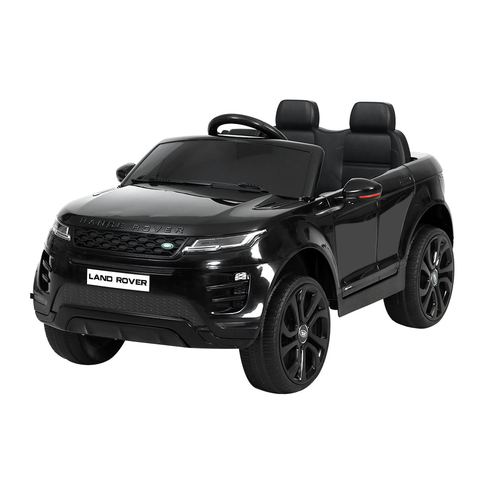 Kids Electric Ride On Car Land Rover Licensed Toy Cars Remote 12V Battery Black-0