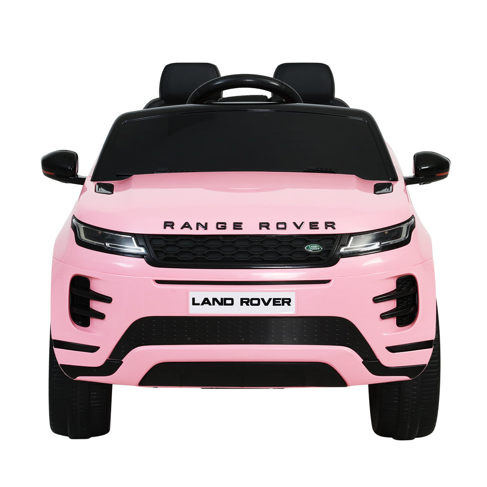 Kids Electric Ride On Car Land Rover Licensed Toy Cars Remote 12V Battery Pink-2