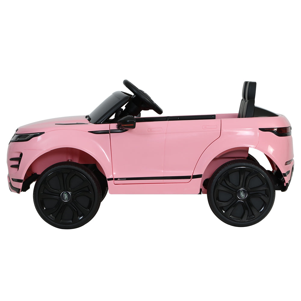 Kids Electric Ride On Car Land Rover Licensed Toy Cars Remote 12V Battery Pink-3