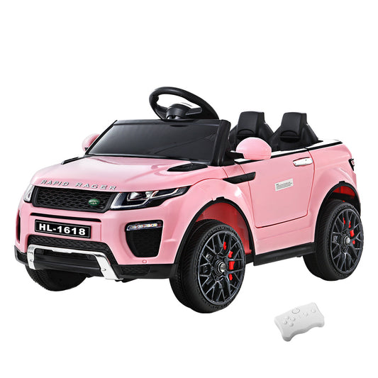 Rigo Kids Electric Ride On Car Range Rover-inspired Toy Cars Remote 12V Pink-0