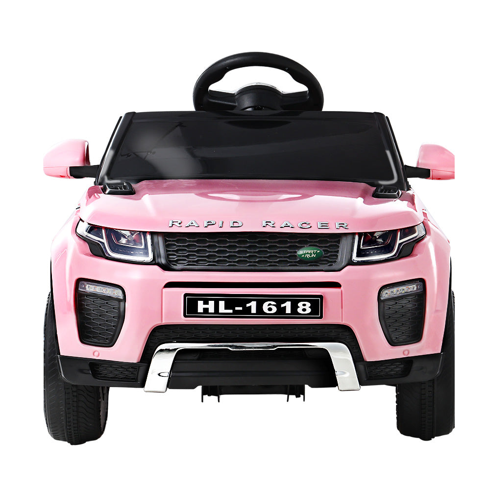 Rigo Kids Electric Ride On Car Range Rover-inspired Toy Cars Remote 12V Pink-2