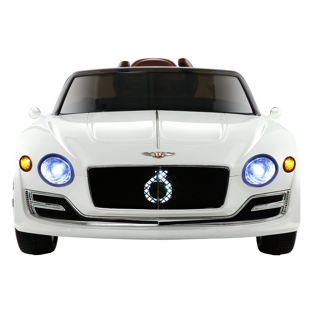 Kids Electric Ride On Car Bentley Licensed EXP12 Toy Cars Remote 12V White-2