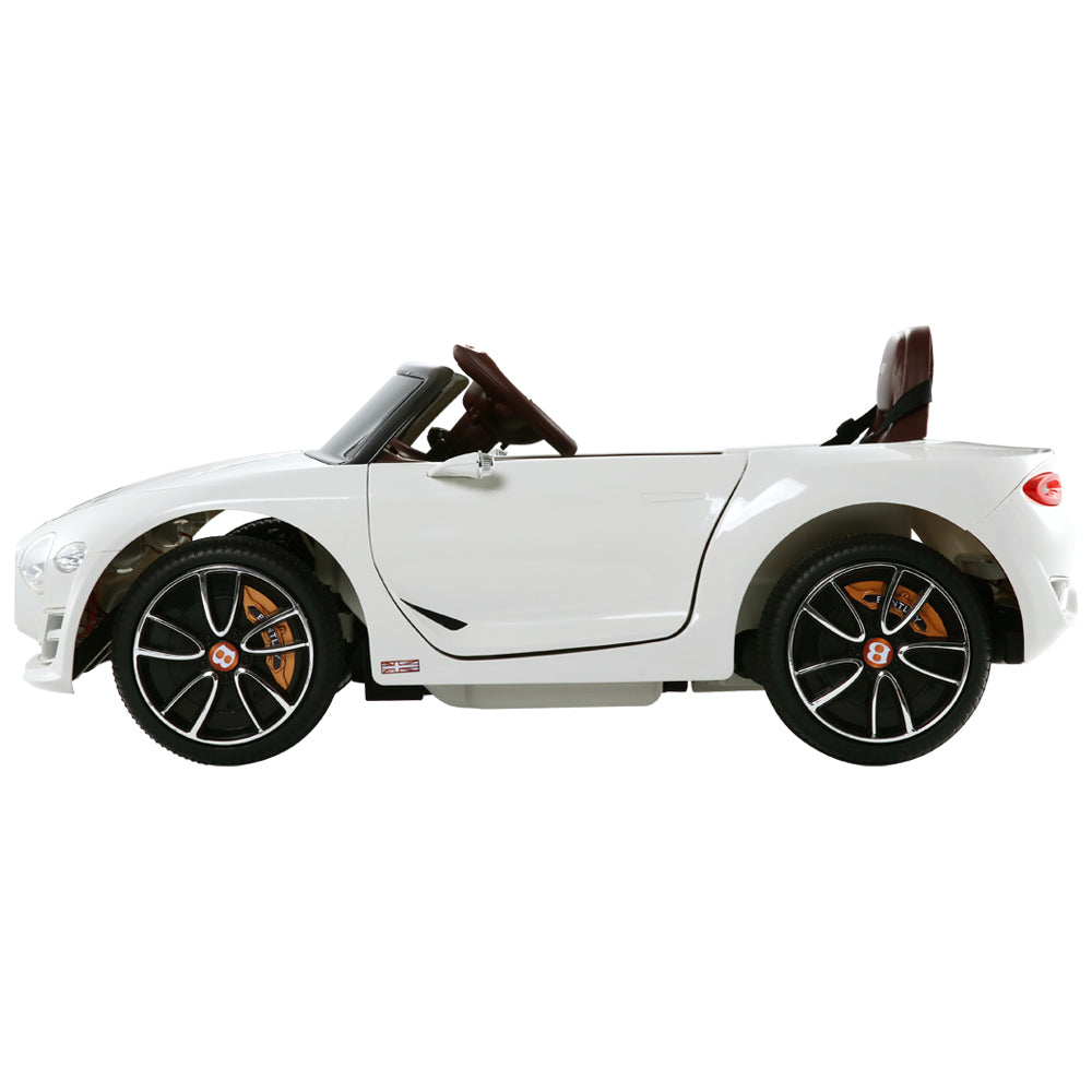 Kids Electric Ride On Car Bentley Licensed EXP12 Toy Cars Remote 12V White-3