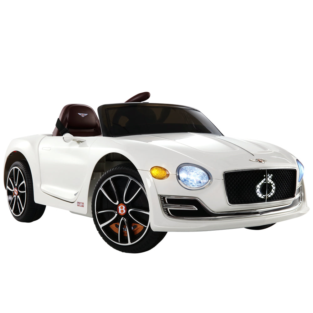 Kids Electric Ride On Car Bentley Licensed EXP12 Toy Cars Remote 12V White-7