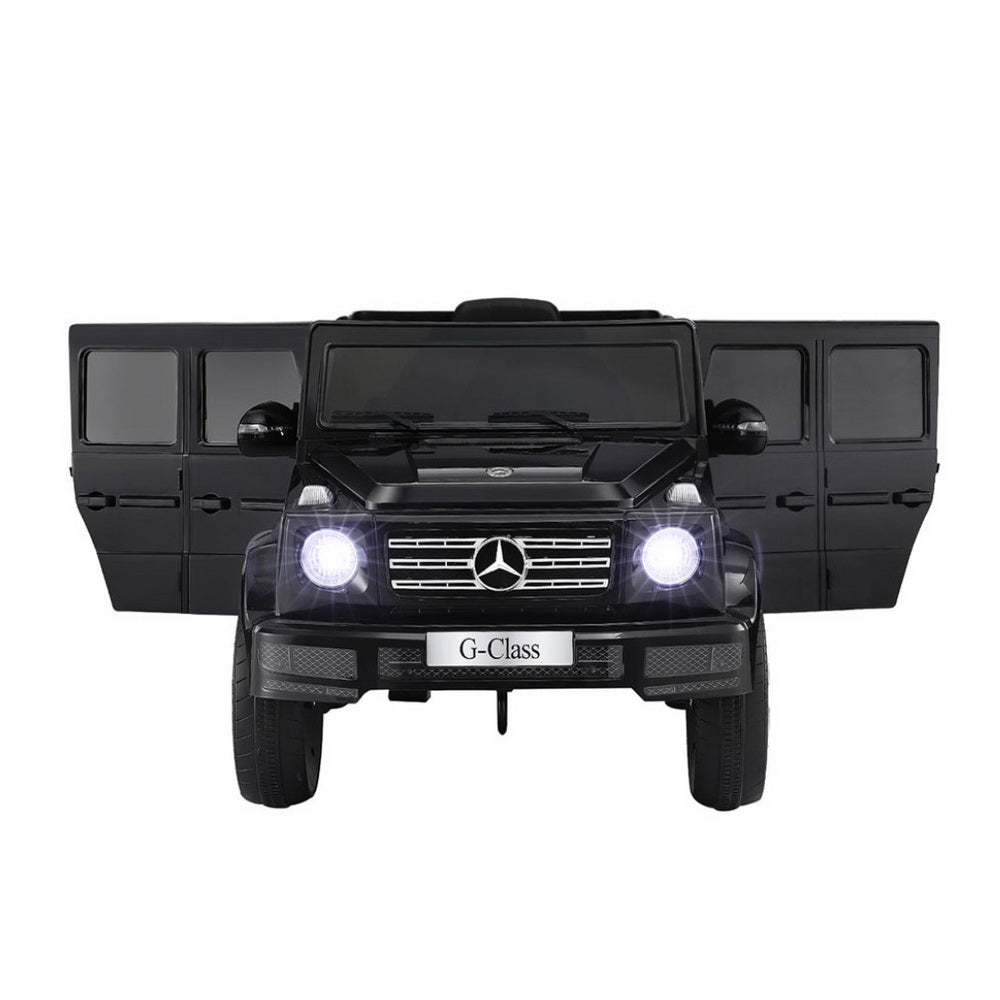 Kids Ride On Car Licensed Mercedes-Benz G500 Electric Toys Horn Remote 12V Black-2