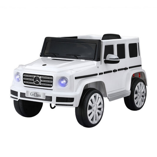 Kids Ride On Car Licensed G500 Electric Toys Horn Remote 12V White-0