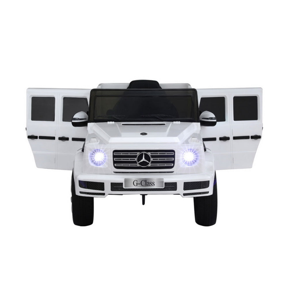 Kids Ride On Car Licensed G500 Electric Toys Horn Remote 12V White-2