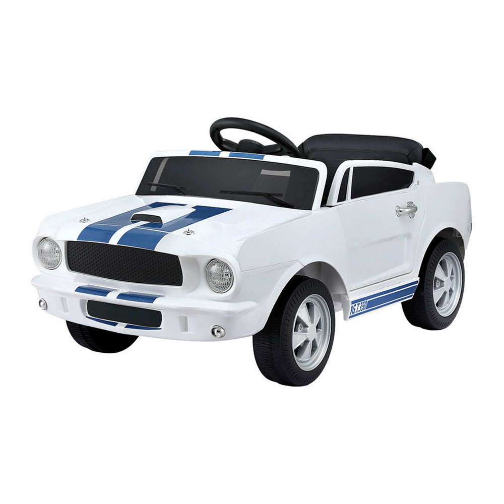 Kids Electric Ride On Car Licensed GT350 Outdoor Toys Cars Music Remote White-1