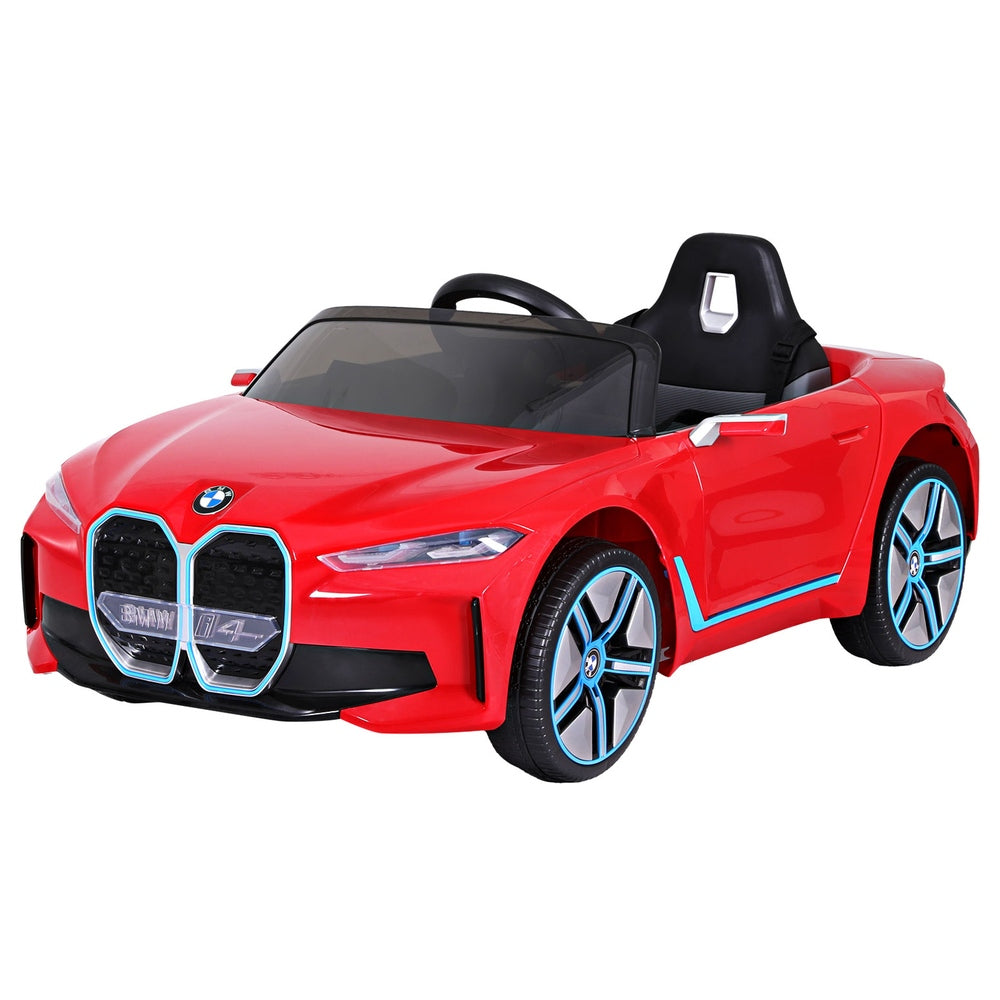 Kids Ride On Car BMW Licensed I4 Sports Remote Control Electric Toys 12V Red-0