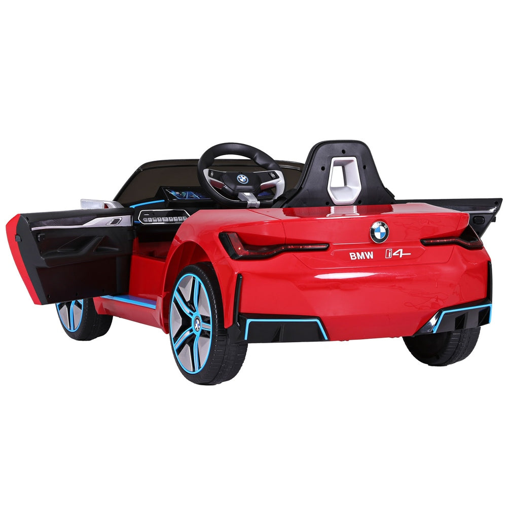 Kids Ride On Car BMW Licensed I4 Sports Remote Control Electric Toys 12V Red-3