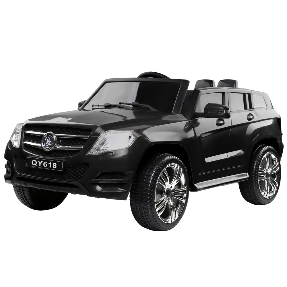 Rigo Kids Electric Ride On Car SUV Mercedes-Benz-Inspired ML450 Remote 12V Black-0