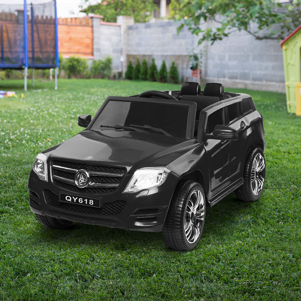 Rigo Kids Electric Ride On Car SUV Mercedes-Benz-Inspired ML450 Remote 12V Black-7